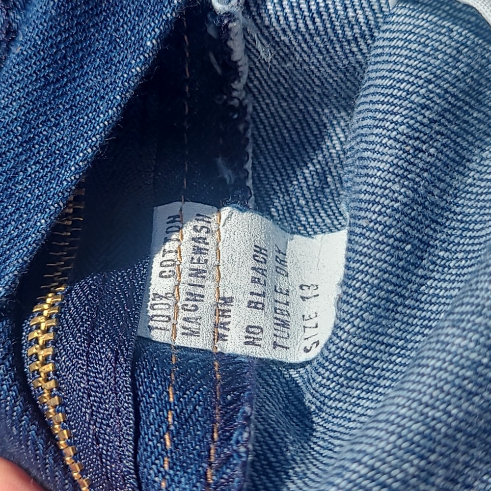 Vintage Hunt Club Cotton Denim Jean Mini Skirt - Picture 6 of 8